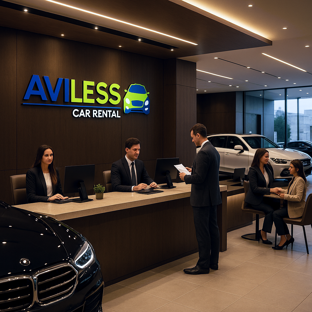 Showroom Aviless Car Rental